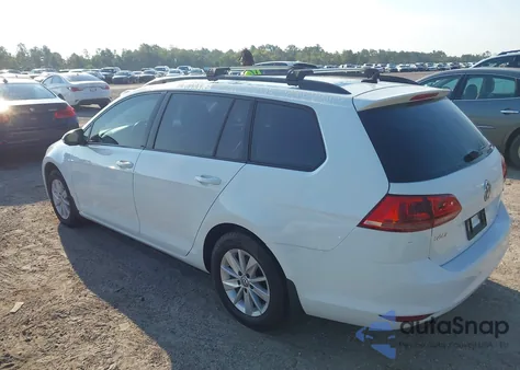 2015 Volkswagen Golf Sportwagen Tsi S 4-Door из США, поврежденный, VIN 3VWC17AU0FM519282